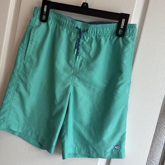 Southern Tide The ShipJack Aqua Swim Shorts - M - Picture 3 of 5